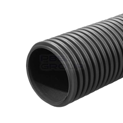 450mm for Ditches & Culverts 18" Twin Wall Drainage Pipe x 3 metre length 