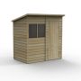 Forest Garden Pent Overlap Shed - 6' x 4'
