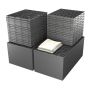 Rainsmart 24 Tonne Soakaway Crate Set Flat-Packed with Silt Trap & Lid - 1 Cubic Metre Kit