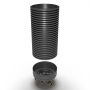 Inspection Chamber Set - 600mm Diameter x 1960mm Depth with 110mm Channel & 110mm Inlets