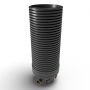 Inspection Chamber Set - 600mm Diameter x 2415mm Depth with 110mm Channel & 110mm Inlets