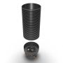 Inspection Chamber Set - 600mm Diameter x 1960mm Depth with 160mm Channel & 110mm Inlets
