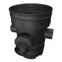 Catchpit Chamber Set - 450mm Diameter x 2000mm Height For 225mm Twinwall with 150mm Inlets