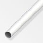Alfer PVC Round Tube 11.5mm x 1.5mm x 1mtr - White