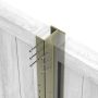 Durapost Composite Fencing Post - 2700mm Olive Grey