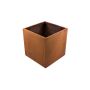 Corten Steel Cube Planter - 600mm x 600mm x 600mm