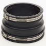 Drainage Flexible Coupling/ Adaptor Stepped - 108-122mm to 121-137mm