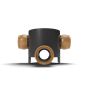 FloPlast Inspection Chamber Base 3 Adjustable Inlets - 90 Degree x 300mm Diameter
