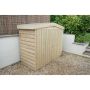 Pressure Treaded Apex Large Outdoor Store - 4'11