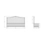 Venice Wooden Planter - 1800mm x 500mm