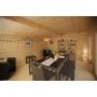 Mendip Log Cabin - 24kg Polyester Felt Plus Underlay Double Glazed - 5000mm x 4000mm
