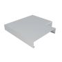 Aluminium Coping for 141-200mm Wall - 135 Degree Angle - 260mm Painted