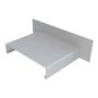 Aluminium Coping Upstand for 241-300mm Wall - 360mm Painted