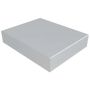 Aluminium Coping Stop End for 241-300mm Wall - 360mm Painted