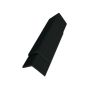 Standard Slatted Composite Cladding Edge Seal - 50mm x 3.6mtr Charcoal