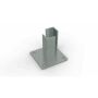 Durapost Corner Fencing Post Bolt Down Support - 125mm
