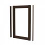 Durapost Aluminium Gate Frame - 1188mm x 1770mm Sepia Brown