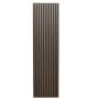Slatted Acoustic Wall Panel - 600mm x 2400mm x 22mm Chocolate Brown