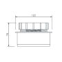 FloPlast Screwed Access Cap - 110mm