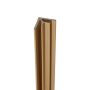 Composite Panel Cladding Internal Corner Trim - 3.6mtr Natural Oak