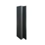 Composite Slatted Cladding External Corner - 56mm x 49.5mm x 3.6mtr Charcoal