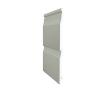 Embossed Double Shiplap Cladding - 333mm x 5mtr Misty Grey -  Pack 2