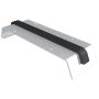 Aluminium Coping Fixing Clip for 241-300mm Wall - 360mm Anthracite Grey (7016 Matt)