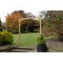 Wooden Garden Arch - Hanbury Flat Top - 2135mm x 2090mm x 500mm