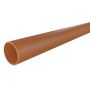 160mm x 6mtr x Pack of 28 (45.78 per unit) - Underground Drainage Pipe Plain Ended