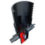 Silt SILTBLOK - 300mm Diameter x 1465mm Deep with 110-160mm Outlets With Cover