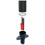Silt SILTBLOK - 450mm Diameter x 1460mm Deep with 150 - 225mm Outlets