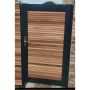 Durapost Composite Gate Full Kit - 1188mm x 1770mm Sepia Brown