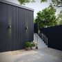 Standard Composite Slatted Cladding - 168mm x 3.6mtr Charcoal