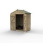 Forest Garden Shiplap Apex Shed - No Window - 6' x 4'