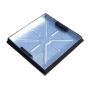Manhole Cover Recessed - 10 Tonne x 450mm x 450mm x 80mm for 450mm Circular Chambers