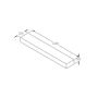 Timber Landscaping Sleeper - 1200mm - Pack of 3