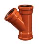 Drainage Junction Triple Socket - 45 Degree x 110mm