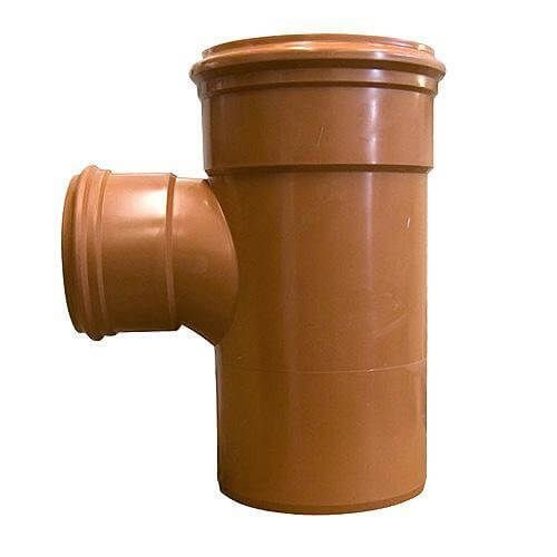 Drainage Unequal Junction Double Socket - 87.5 Degree x 160mm x 110mm