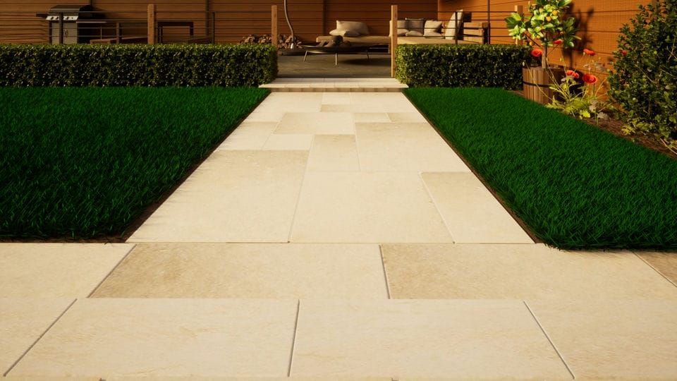 Limestone Paving - Project Pack Antique Yellow