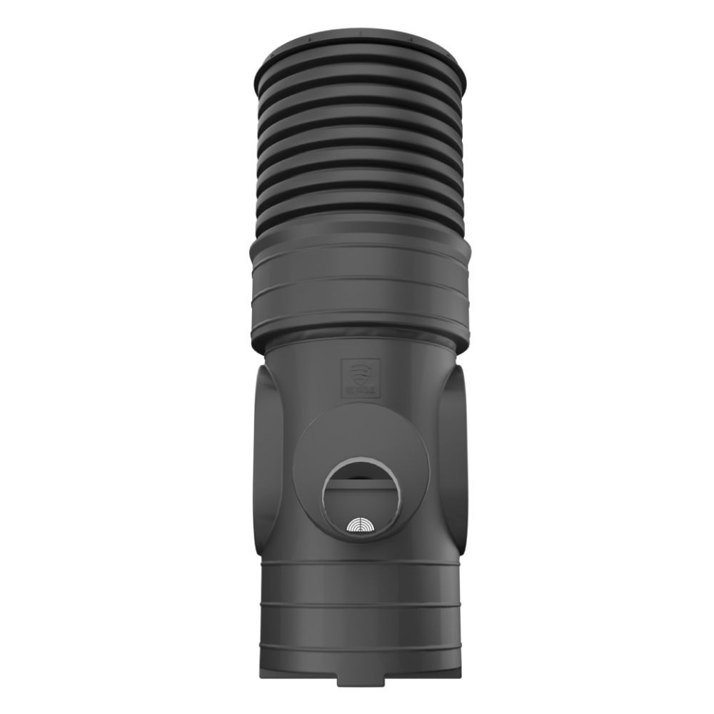 SiltGuard Silt Trap Heavy Duty with Filter And Lid  - 2000mm Deep x 450mm Diameter with 160mm Outlets