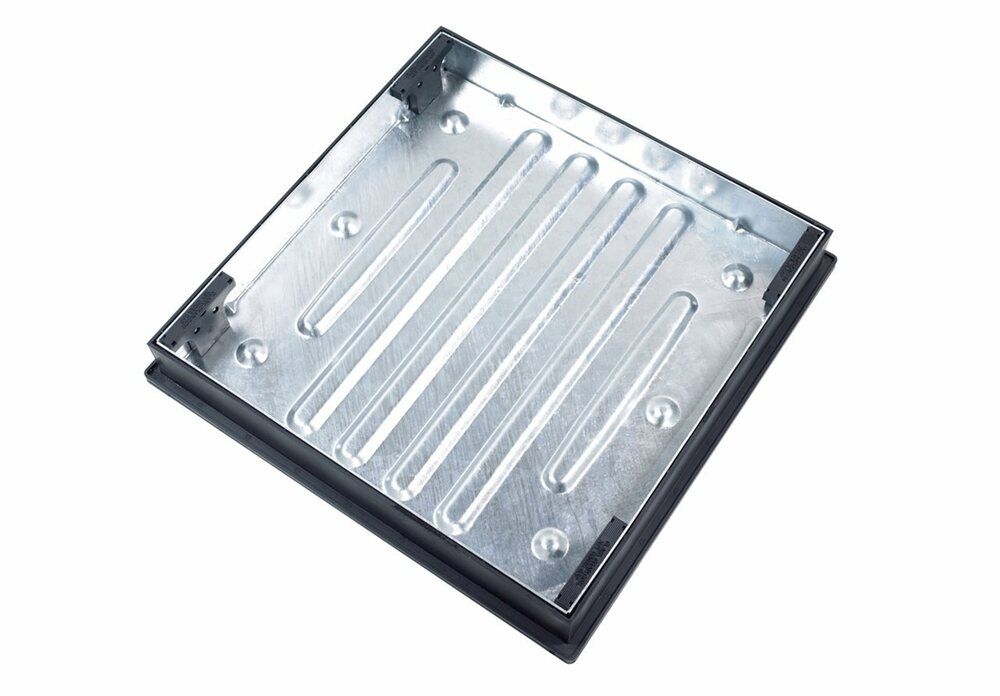 Manhole Cover Recessed - 10 Tonne x 600mm x 600mm x 80mm