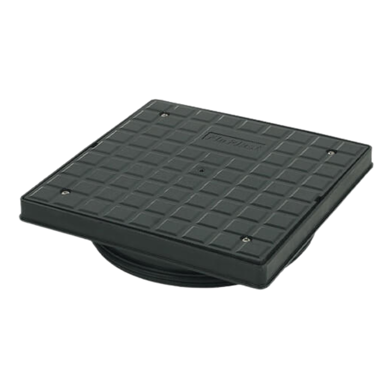 FloPlast PVCu Manhole Cover And Frame Square - 340mm