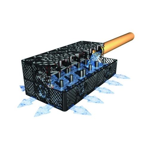 Rain Bloc 60 Tonne Soakaway and Attenuation Set With Silt Trap & Lid - 0.9 Cubic Metres