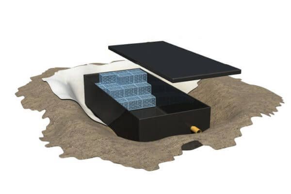 Impermeable Liner for Attenuation - Landflex AS Shoebox - Heavy Shallow 20 Cubic Metre