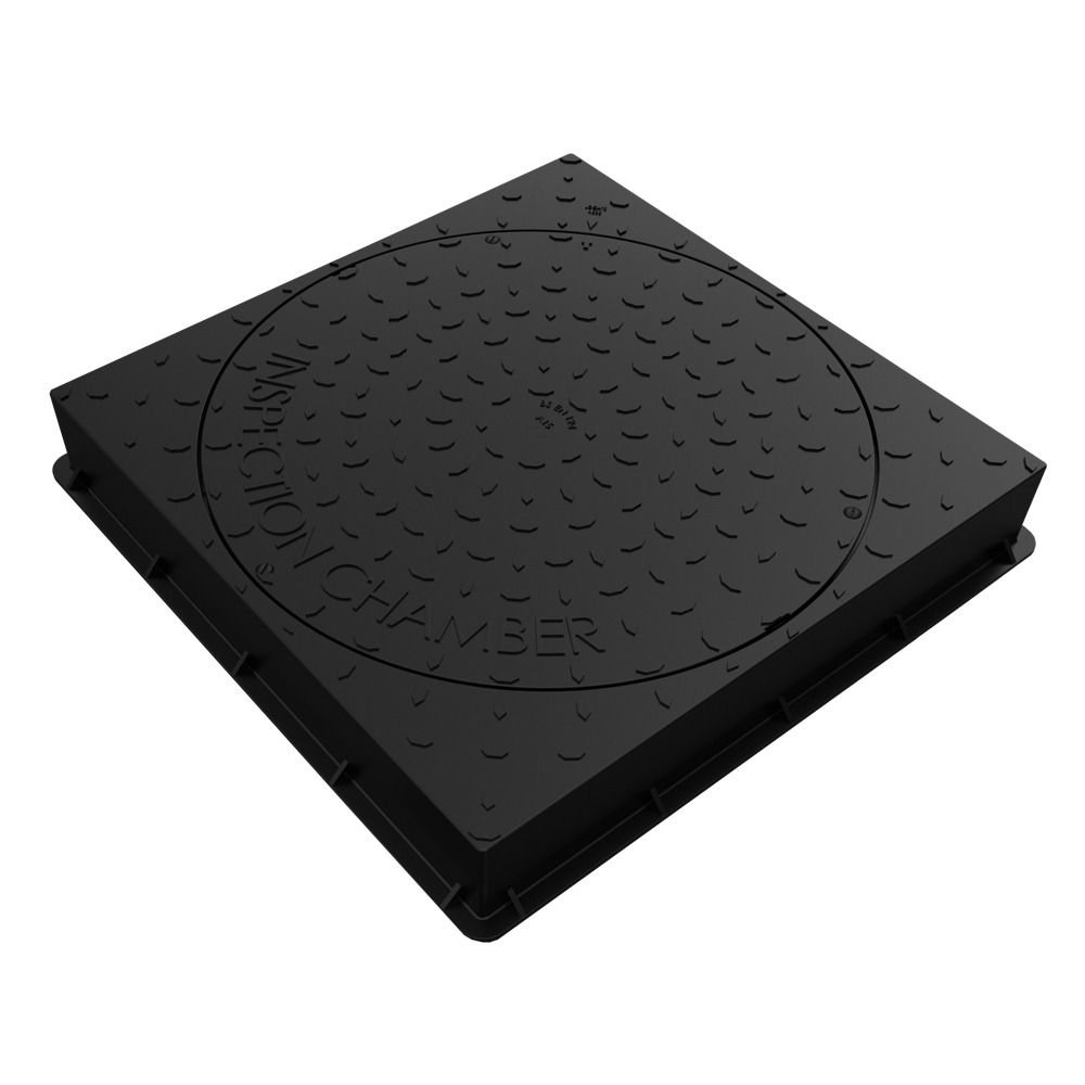 450mm Square To Round Cover  With 320mm Restriction - A15 Loading