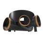 FloPlast Inspection Chamber Base with 160mm Inlets and Outlets - 450mm Diameter