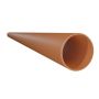 FloPlast Drainage Pipe Plain Ended - 110mm x 3mtr