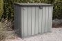 Extra Large Garden Storage Unit And Bin Store - 4'1