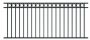 Steel Fortitude Fixed Railing Panel Circles - 2370mm x 1016mm