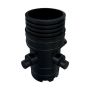 Catchpit Chamber Set - 450mm Diameter x 2410mm Height For 110mm Pipe with 110mm & 160mm Inlets